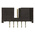 TE Connectivity AMP-LATCH Series, 2.54mm Pitch, 10 Way 2 Row Shrouded Straight PCB Header, Through Hole