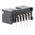 TE Connectivity AMP-LATCH Series Right Angle Through Hole PCB Header, 10 Contact(s), 2.54mm Pitch, 2 Row(s), Shrouded