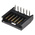 TE Connectivity AMPMODU MOD II Series Right Angle Through Hole PCB Header, 6 Contact(s), 2.54mm Pitch, 1 Row(s),