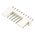 Molex KK 254 Series Straight Through Hole Pin Header, 10 Contact(s), 2.54mm Pitch, 1 Row(s), Unshrouded