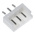JST EH Series Straight Through Hole PCB Header, 3 Contact(s), 2.5mm Pitch, 1 Row(s), Shrouded