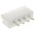 JST EH Series Straight Through Hole PCB Header, 4 Contact(s), 2.5mm Pitch, 1 Row(s), Shrouded