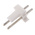 TE Connectivity MTA-100 Series Straight Through Hole Pin Header, 2 Contact(s), 2.54mm Pitch, 1 Row(s), Unshrouded