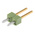 TE Connectivity AMPMODU MOD II Series Straight Through Hole Pin Header, 2 Contact(s), 2.54mm Pitch, 1 Row(s), Unshrouded