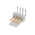 Molex KK 254 Series Right Angle Through Hole Pin Header, 4 Contact(s), 2.54mm Pitch, 1 Row(s), Unshrouded