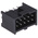 Molex C-Grid III Series Straight Through Hole PCB Header, 10 Contact(s), 2.54mm Pitch, 2 Row(s), Shrouded
