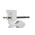 Molex 41791 Series Straight Through Hole Pin Header, 2 Contact(s), 3.96mm Pitch, 1 Row(s), Unshrouded