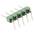 TE Connectivity AMPMODU MOD II Series Right Angle Through Hole Pin Header, 5 Contact(s), 2.54mm Pitch, 1 Row(s),