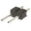 HARWIN M20 Series Straight Through Hole Pin Header, 2 Contact(s), 2.54mm Pitch, 1 Row(s), Unshrouded