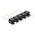HARWIN M20 Series Straight Through Hole Pin Header, 5 Contact(s), 2.54mm Pitch, 1 Row(s), Unshrouded