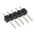 HARWIN M20 Series Straight Through Hole Pin Header, 5 Contact(s), 2.54mm Pitch, 1 Row(s), Unshrouded