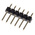 HARWIN M20 Series Straight Through Hole Pin Header, 6 Contact(s), 2.54mm Pitch, 1 Row(s), Unshrouded