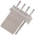 Molex Mini-Latch Series Straight Through Hole Pin Header, 4 Contact(s), 2.5mm Pitch, 1 Row(s), Unshrouded