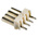 Molex Mini-Latch Series Straight Through Hole Pin Header, 4 Contact(s), 2.5mm Pitch, 1 Row(s), Unshrouded