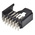 Lumberg Minimodul Series Right Angle Through Hole PCB Header, 6 Contact(s), 2.5mm Pitch, 1 Row(s), Shrouded