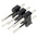 HARWIN M20 Series Straight Through Hole Pin Header, 6 Contact(s), 2.54mm Pitch, 2 Row(s), Unshrouded