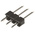 HARWIN M20 Series Straight Through Hole Pin Header, 3 Contact(s), 2.54mm Pitch, 1 Row(s), Unshrouded