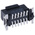 ERNI SMC Series Straight Surface Mount PCB Header, 12 Contact(s), 1.27mm Pitch, 2 Row(s), Shrouded