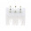 JST XH Series Straight Through Hole PCB Header, 3 Contact(s), 2.5mm Pitch, 1 Row(s), Shrouded