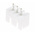 JST XH Series Straight Through Hole PCB Header, 3 Contact(s), 2.5mm Pitch, 1 Row(s), Shrouded