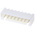 JST XH Series Straight Through Hole PCB Header, 8 Contact(s), 2.5mm Pitch, 1 Row(s), Shrouded