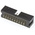 Amphenol T821 Series Straight Through Hole PCB Header, 20 Contact(s), 2.54mm Pitch, 2 Row(s), Shrouded