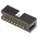 Amphenol T821 Series Straight Through Hole PCB Header, 16 Contact(s), 2.54mm Pitch, 2 Row(s), Shrouded