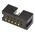 Amphenol T821 Series Straight Through Hole PCB Header, 10 Contact(s), 2.54mm Pitch, 2 Row(s), Shrouded