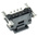ERNI MiniBridge Series Straight Surface Mount PCB Header, 4 Contact(s), 1.27mm Pitch, 1 Row(s), Shrouded