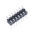 Samtec TW Series Straight Surface Mount Pin Header, 14 Contact(s), 2.0mm Pitch, 2 Row(s), Unshrouded
