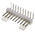 Molex KK 254 Series Right Angle Through Hole Pin Header, 10 Contact(s), 2.54mm Pitch, 1 Row(s), Unshrouded