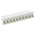 TE Connectivity MTA-156 Series Straight Through Hole Pin Header, 10 Contact(s), 3.96mm Pitch, 1 Row(s), Unshrouded