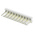 TE Connectivity MTA-156 Series Straight Through Hole Pin Header, 10 Contact(s), 3.96mm Pitch, 1 Row(s), Unshrouded