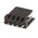 Stelvio Kontek 475 Series Straight Through Hole PCB Header, 5 Contact(s), 2.54mm Pitch, 1 Row(s), Shrouded