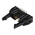 TE Connectivity AMP-LATCH Series Right Angle Through Hole PCB Header, 10 Contact(s), 2.54mm Pitch, 2 Row(s), Shrouded