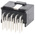 Molex C-Grid III Series Right Angle Through Hole PCB Header, 10 Contact(s), 2.54mm Pitch, 2 Row(s), Shrouded