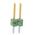 TE Connectivity AMPMODU MOD II Series Straight Through Hole Pin Header, 2 Contact(s), 2.54mm Pitch, 1 Row(s), Unshrouded