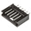 TE Connectivity AMPMODU MOD II Series Straight Through Hole PCB Header, 6 Contact(s), 2.54mm Pitch, 1 Row(s), Shrouded