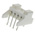 JST PA Series Right Angle Through Hole PCB Header, 4 Contact(s), 2.0mm Pitch, 1 Row(s), Shrouded