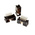 3M 2500 Series Right Angle Through Hole PCB Header, 10 Contact(s), 2.54mm Pitch, 2 Row(s), Shrouded