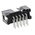 3M 2500 Series Right Angle Through Hole PCB Header, 10 Contact(s), 2.54mm Pitch, 2 Row(s), Shrouded