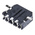 Molex Micro-Fit 3.0 Series Right Angle Surface Mount PCB Header, 3 Contact(s), 3.0mm Pitch, 1 Row(s), Shrouded