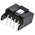 Molex C-Grid III Series Right Angle Through Hole PCB Header, 4 Contact(s), 2.54mm Pitch, 1 Row(s), Shrouded