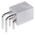 Molex Mini-Fit Jr. Series Right Angle Through Hole PCB Header, 4 Contact(s), 4.2mm Pitch, 2 Row(s), Shrouded