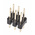 HARWIN M20 Series Straight Through Hole Pin Header, 6 Contact(s), 2.54mm Pitch, 2 Row(s), Unshrouded