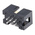 TE Connectivity AMP-LATCH Series Straight Through Hole PCB Header, 6 Contact(s), 2.54mm Pitch, 2 Row(s), Shrouded