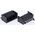 TE Connectivity MTA-100 Series Right Angle Through Hole PCB Header, 6 Contact(s), 2.54mm Pitch, 1 Row(s), Shrouded
