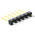 Samtec TSW Series Straight Through Hole Pin Header, 6 Contact(s), 2.54mm Pitch, 1 Row(s), Unshrouded