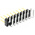 Samtec TSW Series Right Angle Through Hole Pin Header, 16 Contact(s), 2.54mm Pitch, 2 Row(s), Unshrouded