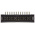 Amphenol ICC T821 Series Right Angle Through Hole PCB Header, 24 Contact(s), 2.54mm Pitch, 2 Row(s), Shrouded